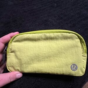 Lulu lime green mini belt bag. NWT